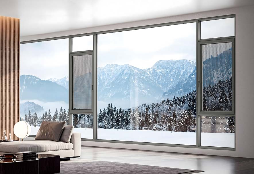 利閣112整框無縫焊接平開窗 利閣112整框無縫焊接平開窗